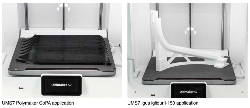 UltiMaker lance la S7 – Le nouveau produit phare de la série S d’imprimantes 3D